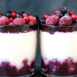 Low Fodmap Rice Pudding With Mixed Berry Sauce