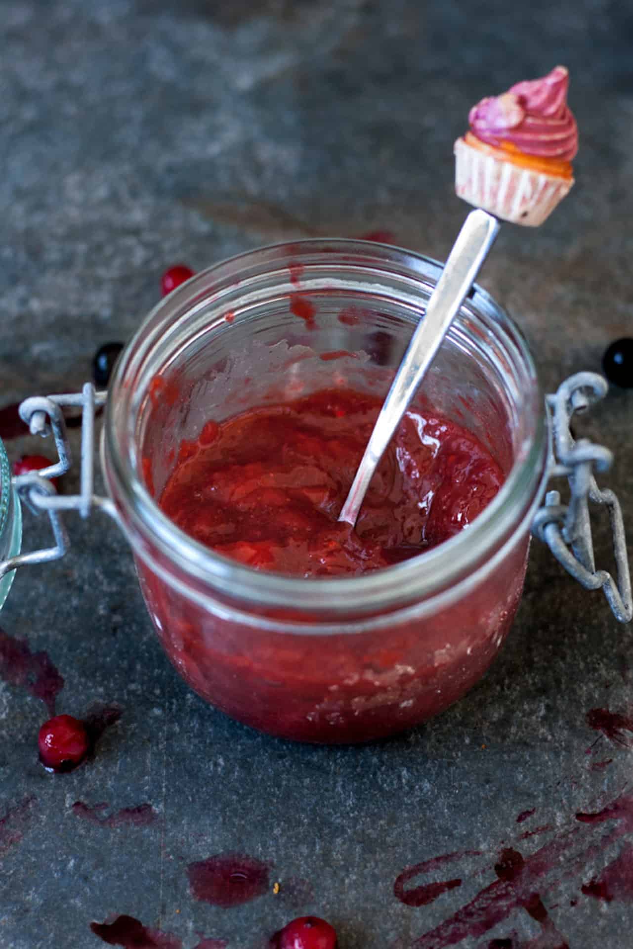 Homemade low FODMAP Strawberry spread.