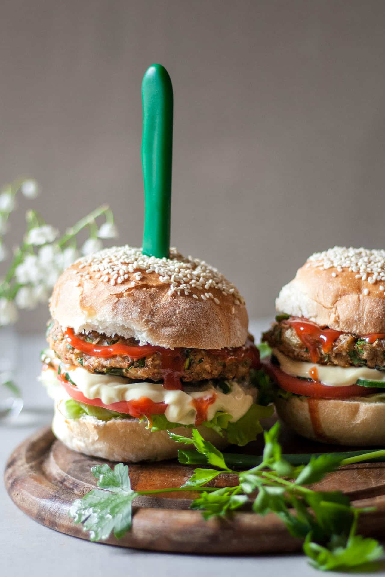 Food Porn Veggie Burgers