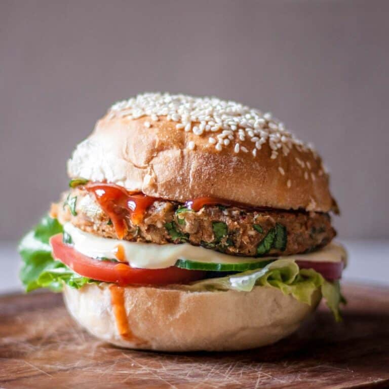 Low FODMAP Veggie Burger (Vegan) | Gluten Free Stories