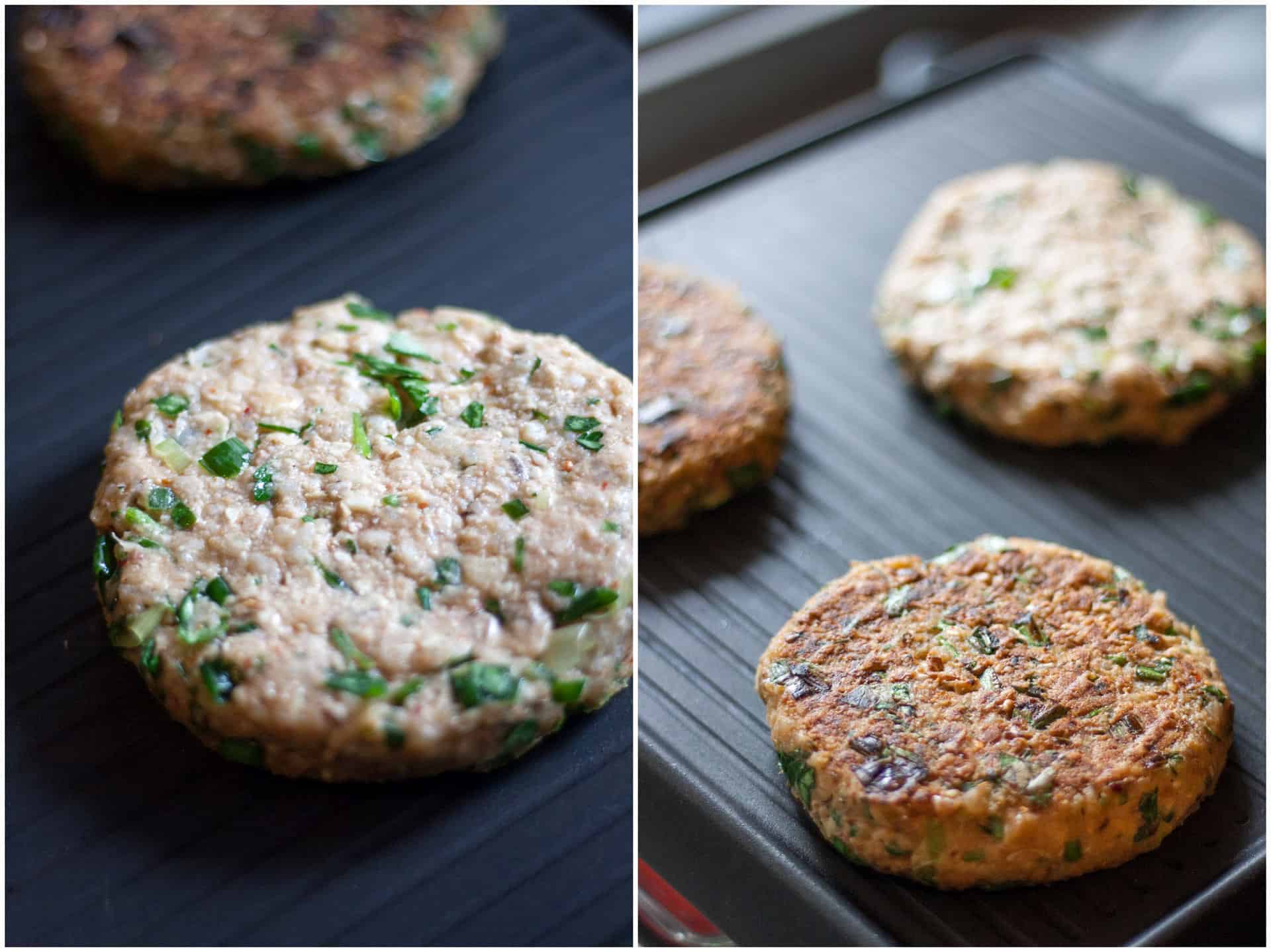 Grilling Veggie Burgers