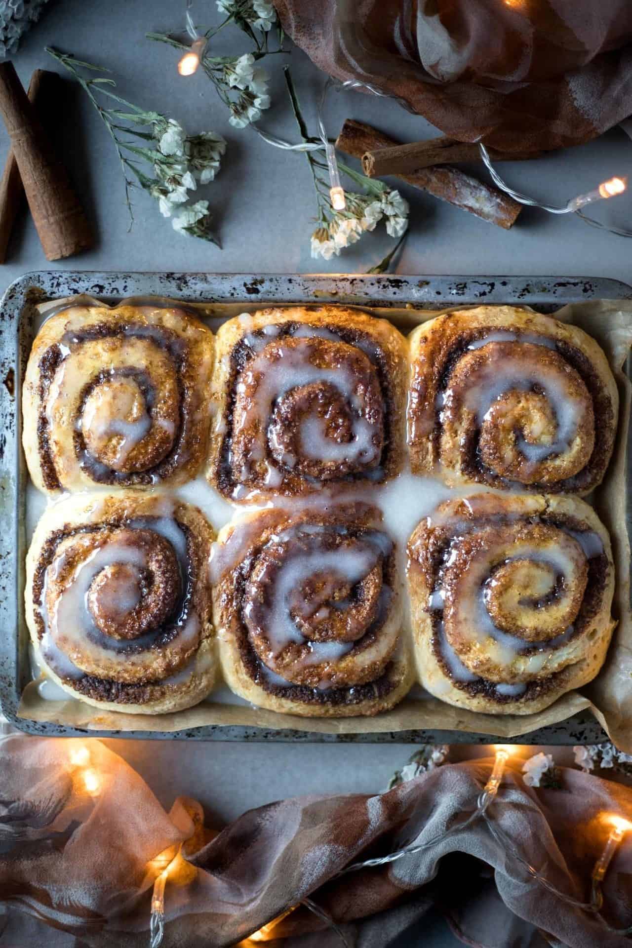 These Gluten-Free Cinnamon Rolls are tender on the inside and flaky on the outside. Cinnamon-spiked, perfectly sweet and so delicious! 