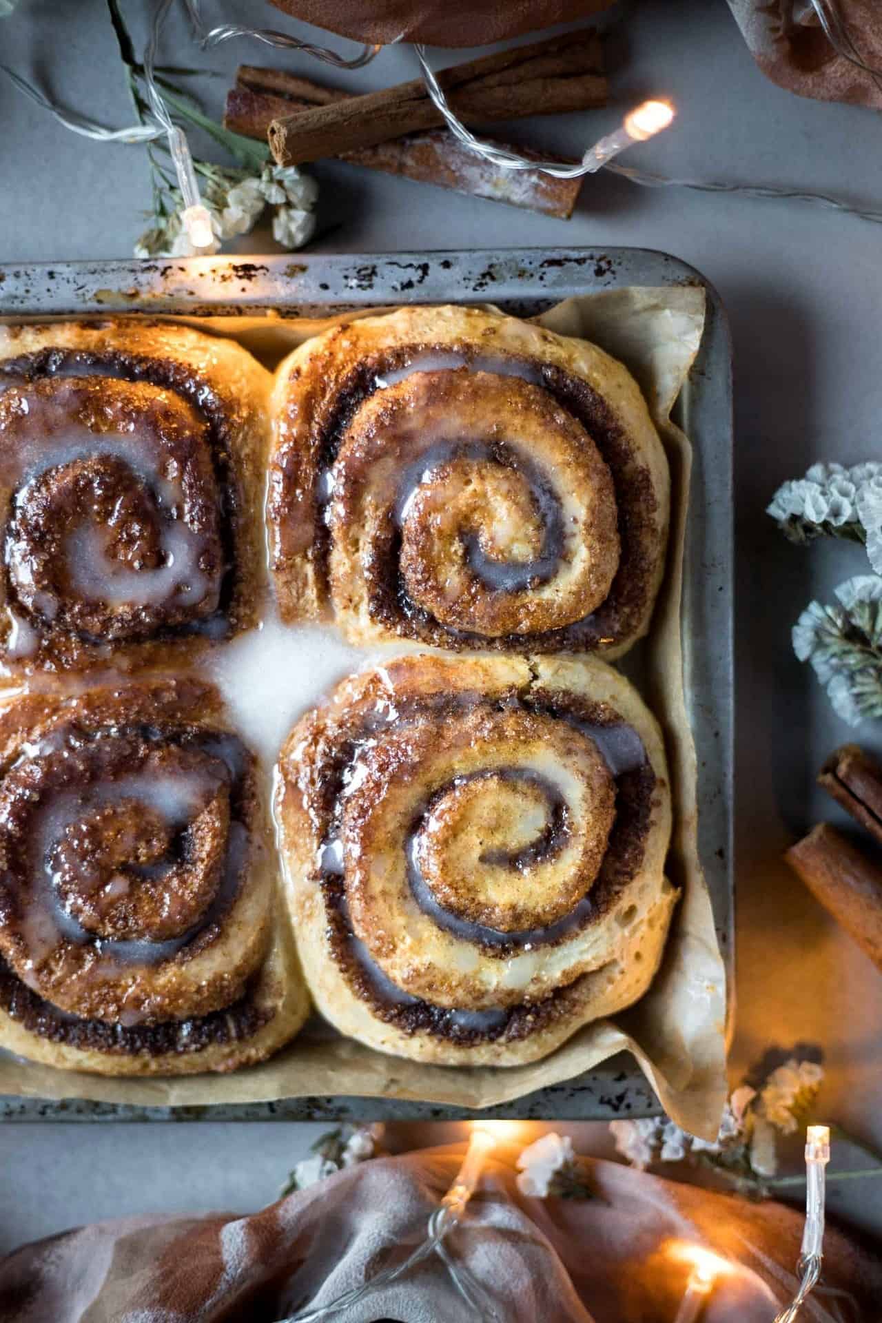 These Gluten-Free Cinnamon Rolls are tender on the inside and flaky on the outside. Cinnamon-spiked, perfectly sweet and so delicious! 