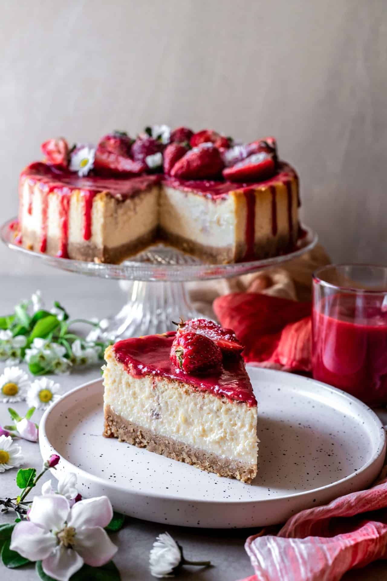 This Gluten-Free New York Cheesecake is super creamy, perfectly sweet, tangy, and slightly citrusy, rich, flavorful, and insanely delicious!