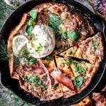 Gluten-Free Savory Dutch Baby with Prosciutto and Parmesan