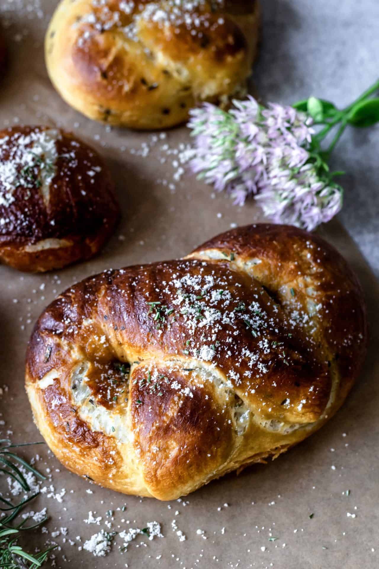 These Gluten-Free Soft Pretzels are chewy, pillowy soft, flavorful, super delicious plus low FODMAP and easy to digest.
