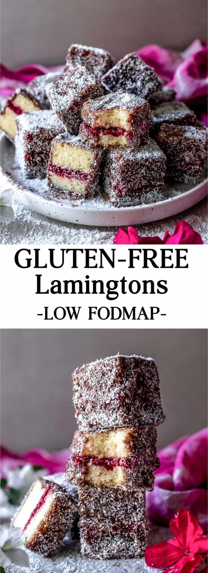 These Gluten-Free Lamingtons are spongy, soft, buttery, jam-infused, flavorful, perfectly sweetened and so delicious!