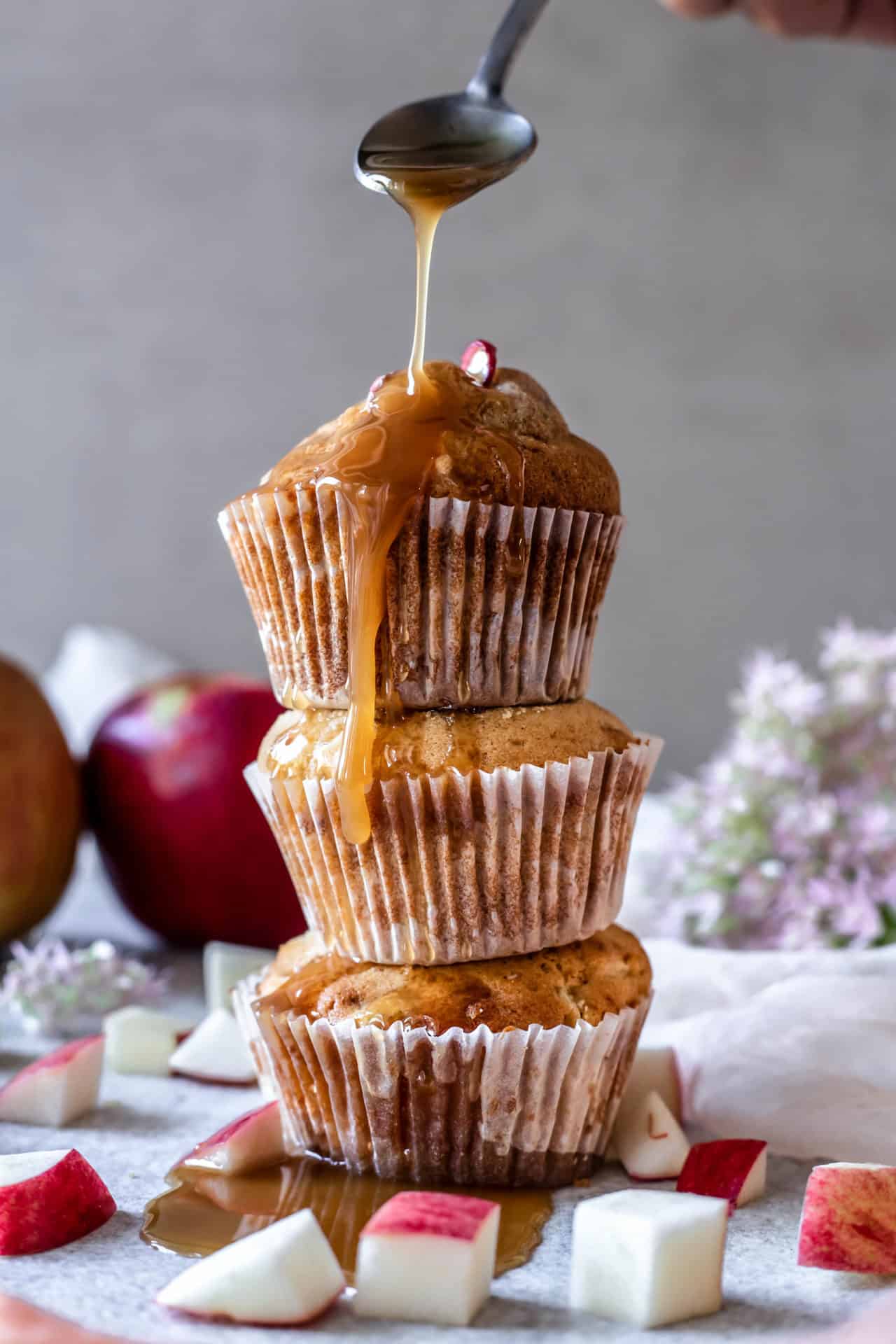 These Gluten-Free Apple Pie Muffins are tender and light, loaded with apple, perfectly sweet, hearty, satisfying and so simple to make!