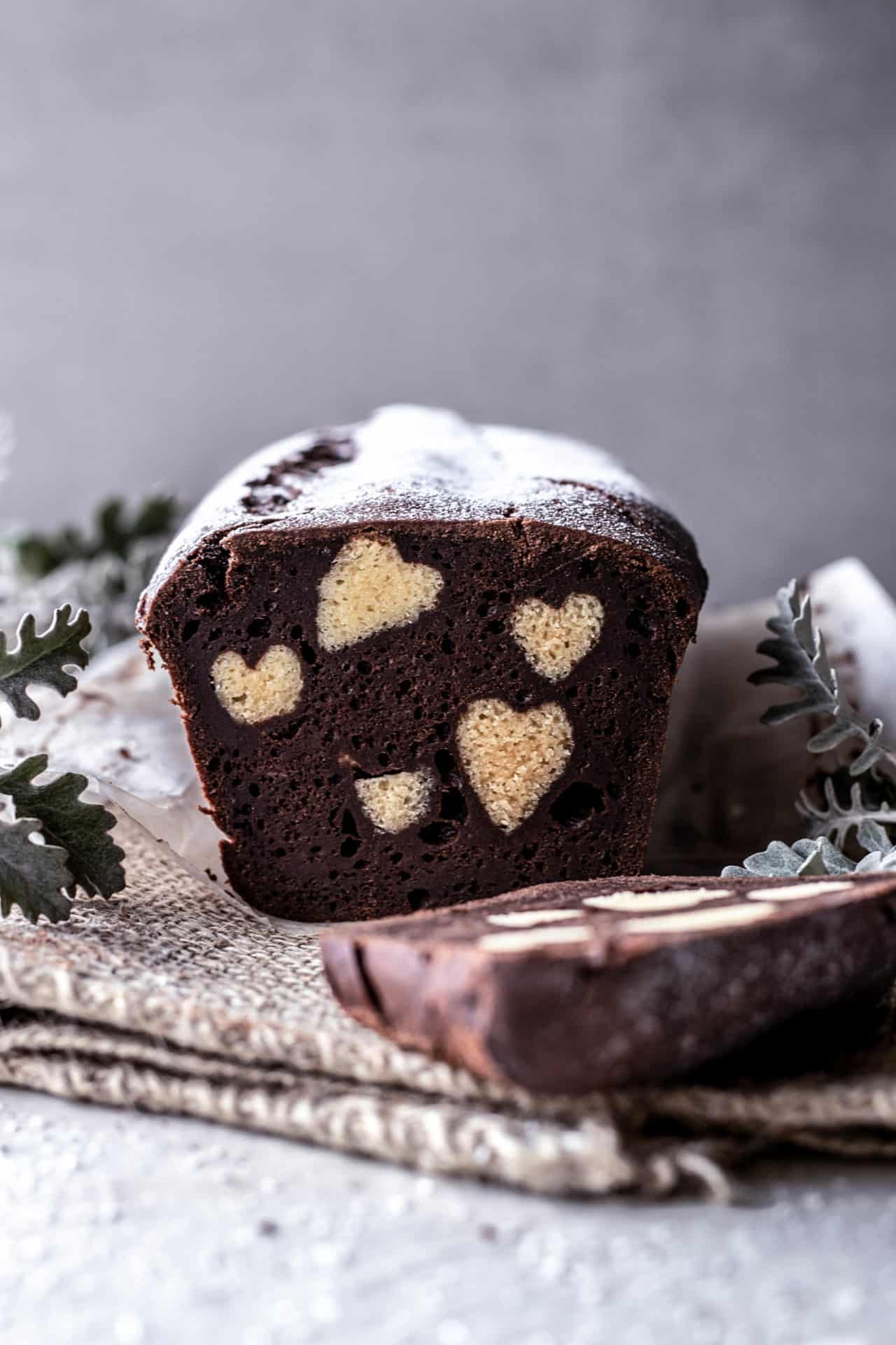 This Hidden Heart Cake is chocolate & vanilla flavoured, light, tender, buttery, perfectly sweetened and so delicious!