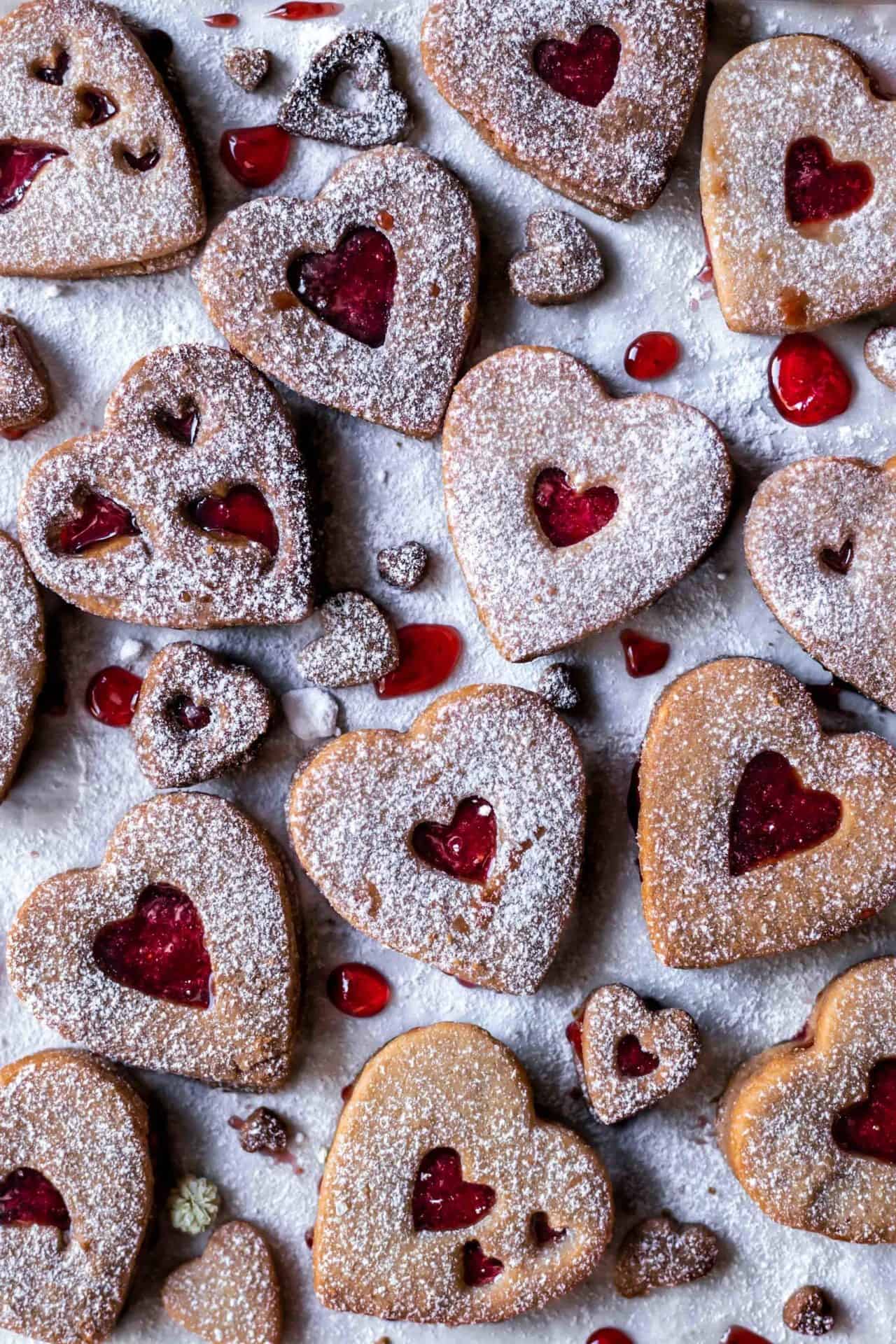 These Gluten-Free Linzer Cookies are perfectly tender, not too sweet, jam infused and the best part super simple to make.
