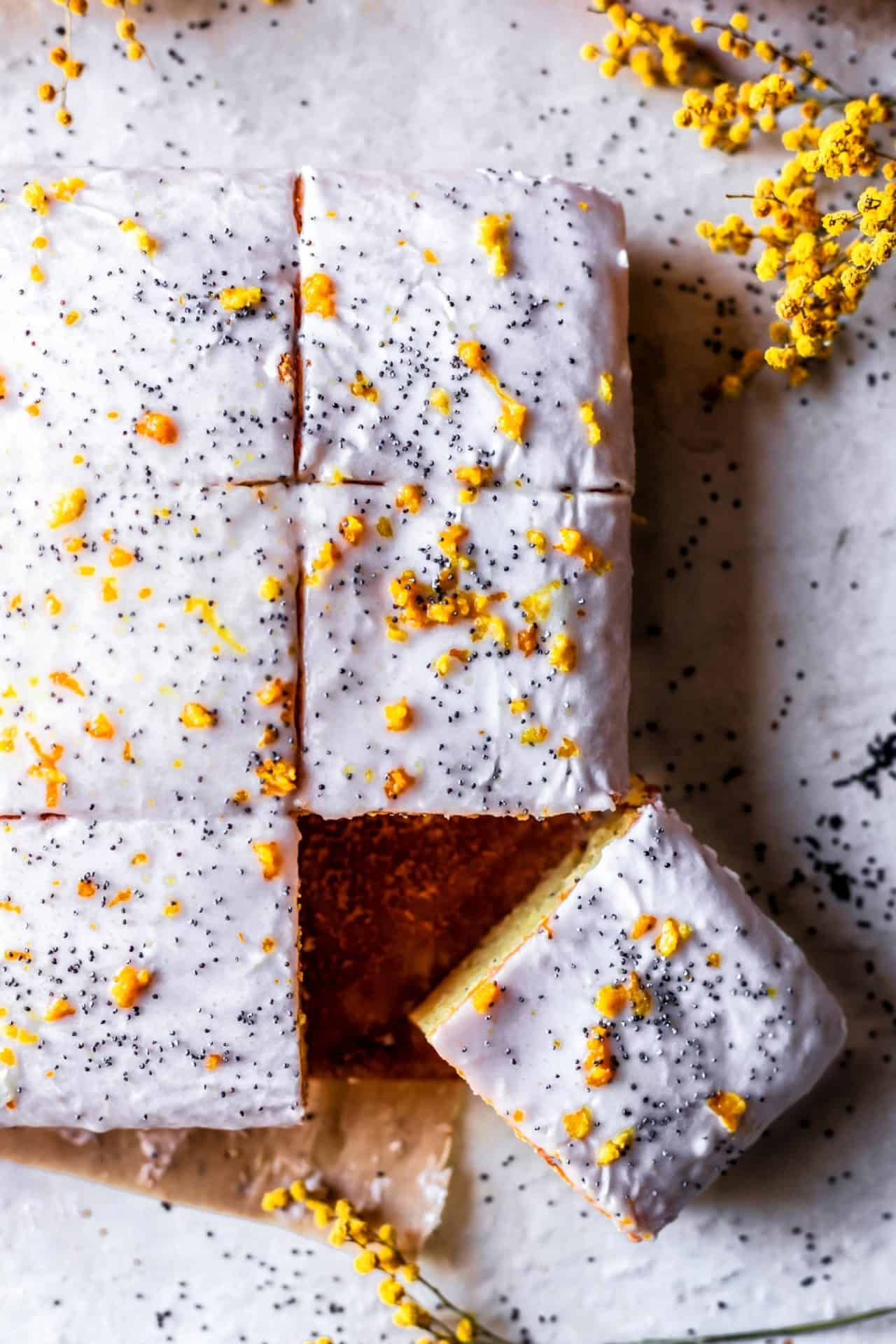 This Gluten-Free Citrus Poppy Seed Cake is light, spongy, flavourful, zesty, perfectly sweetened and just so delicious!
