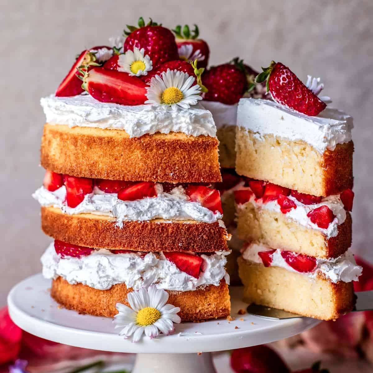 GlutenFree Strawberry and Cream Cake Gluten Free Stories