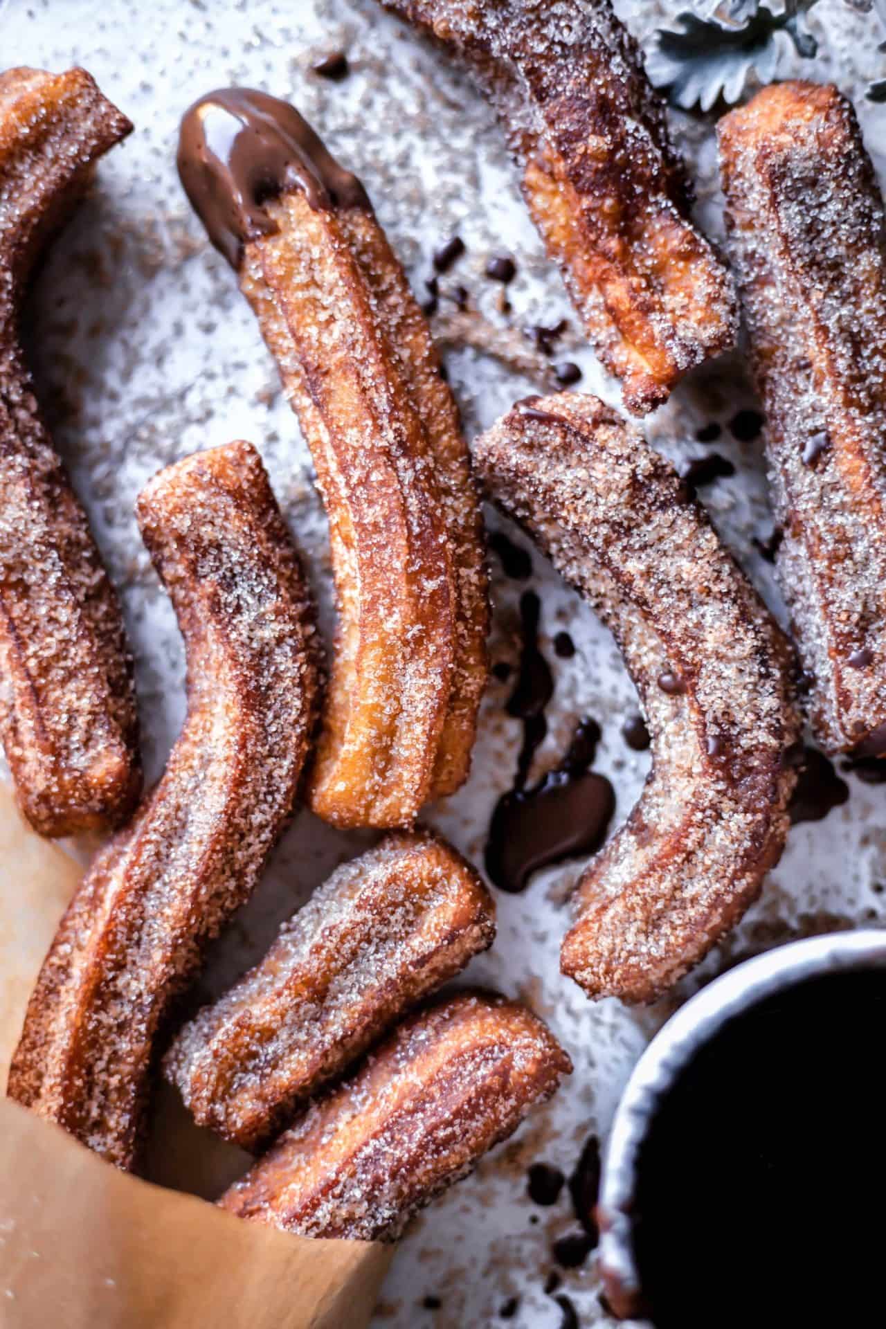 These gluten-free churros are light, airy, tender on the inside and crispy on the outside, perfectly sweetened, and just so delicious!