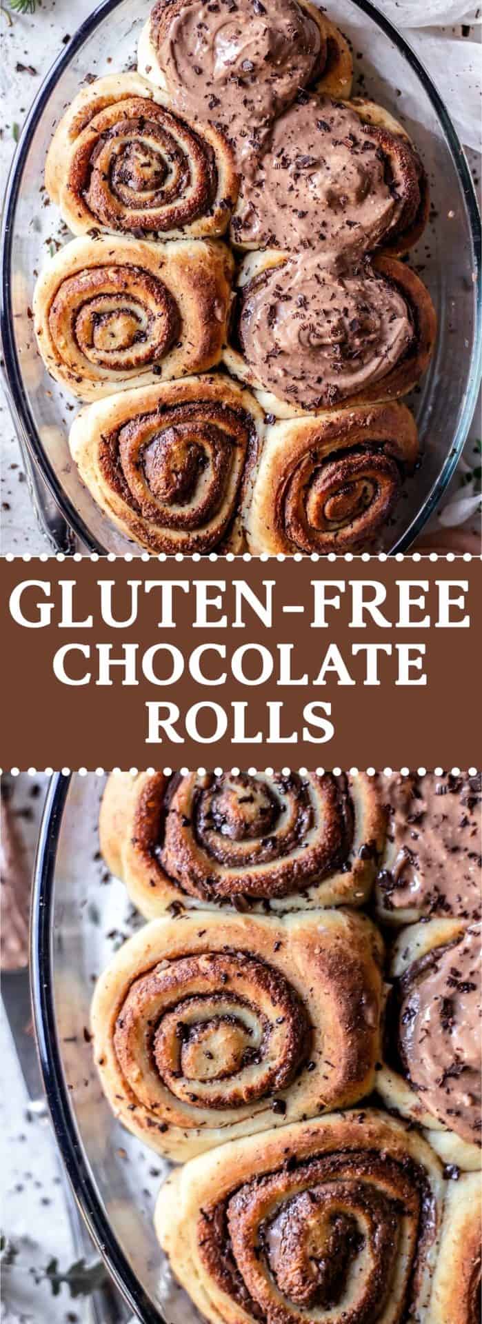 These Gluten-Free Chocolate Rolls are soft, flaky, extra chocolaty, perfectly sweetened, buttery, and super fluffy!