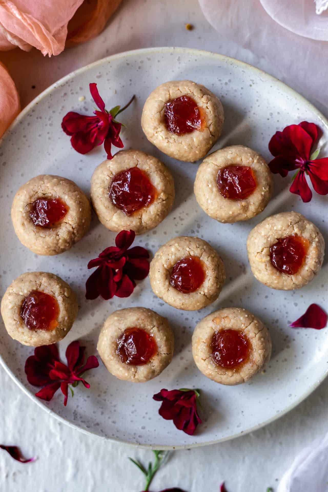 These No-Bake Peanut Butter and Jelly Thumbprint Cookies have that melt-in-your-mouth texture, they are easy to make and so very delicious!
