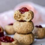 No-bake thumbprint cookies
