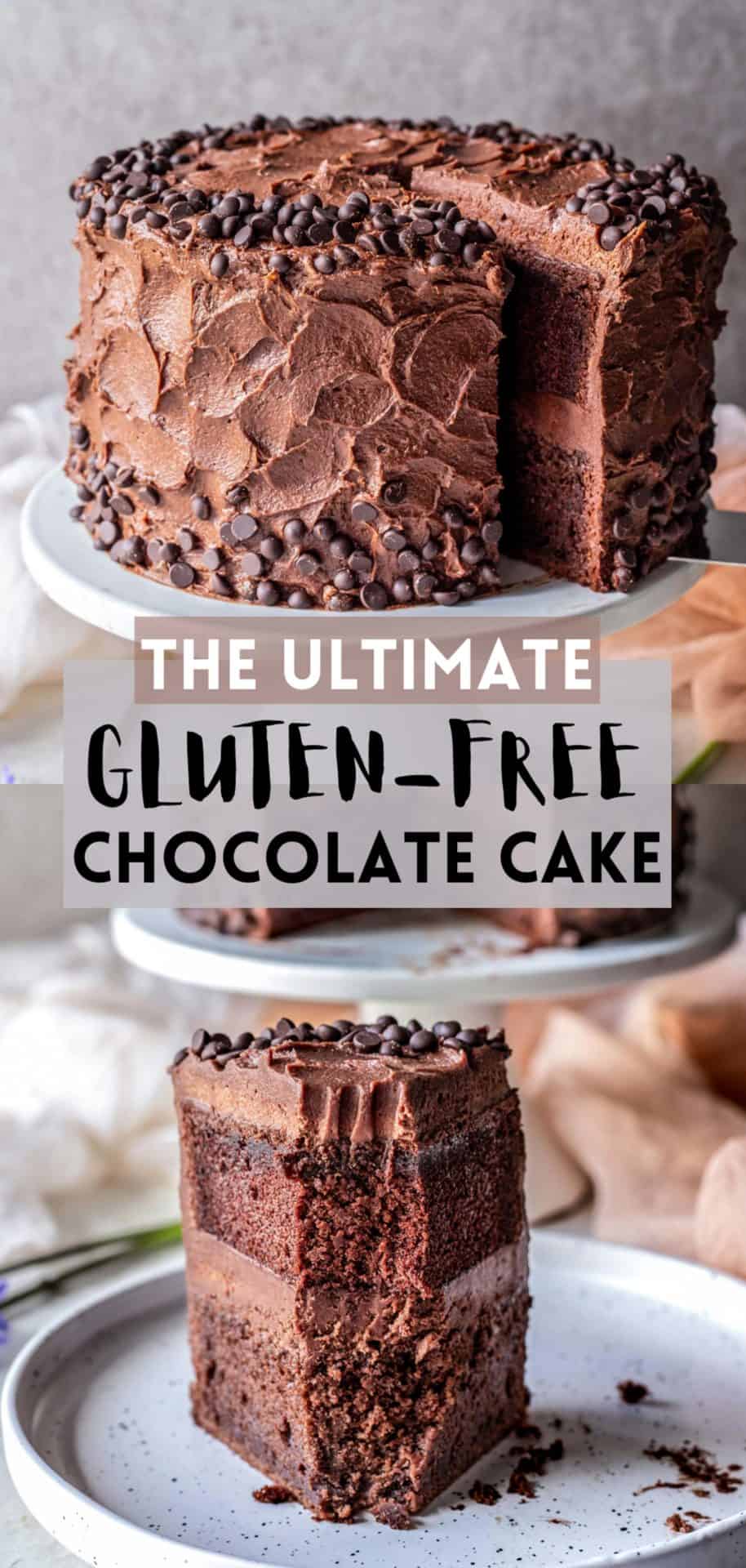 This is the ultimate gluten-free chocolate cake. It is rich, chocolaty, flavorful, perfectly sweetened and just a dream come true for all the chocoholics out there.