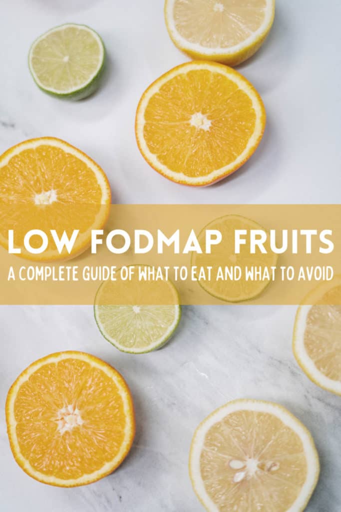 This blog post is a complete guide on low FODMAP fruits, with a detailed list of what you can eat and what to avoid.