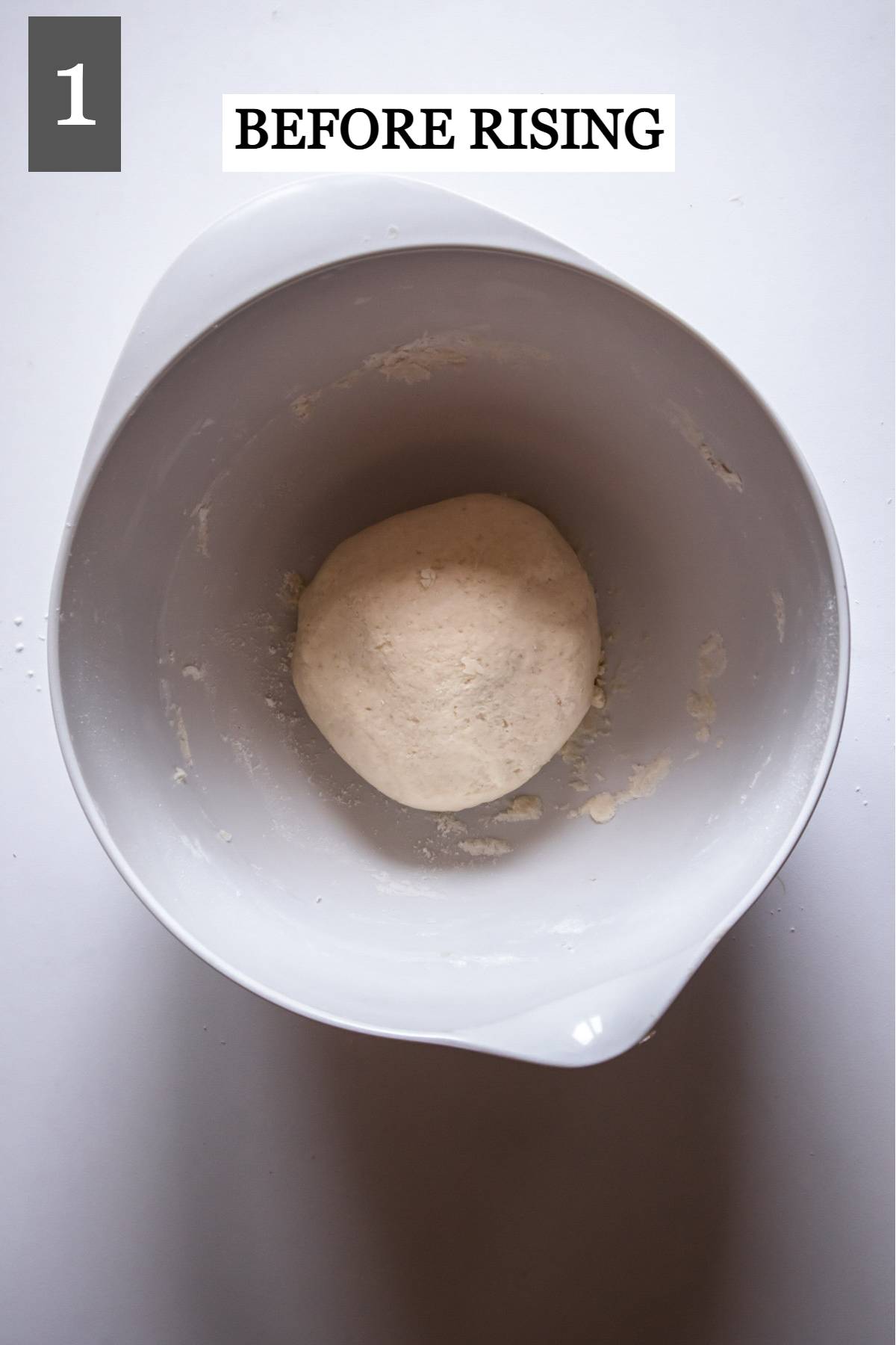 Gluten-Free Pizza Dough before rising