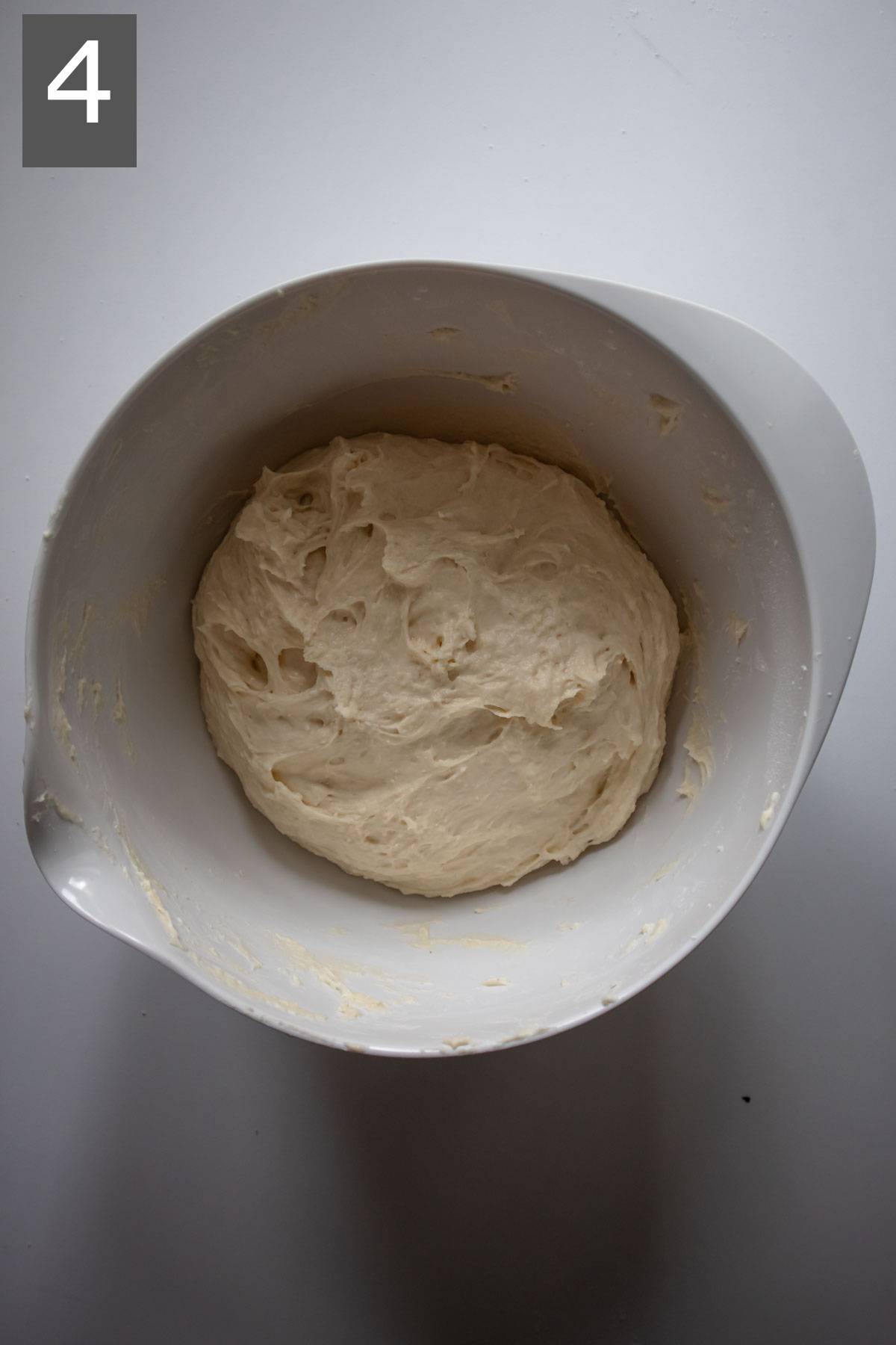 Dough in a bowl