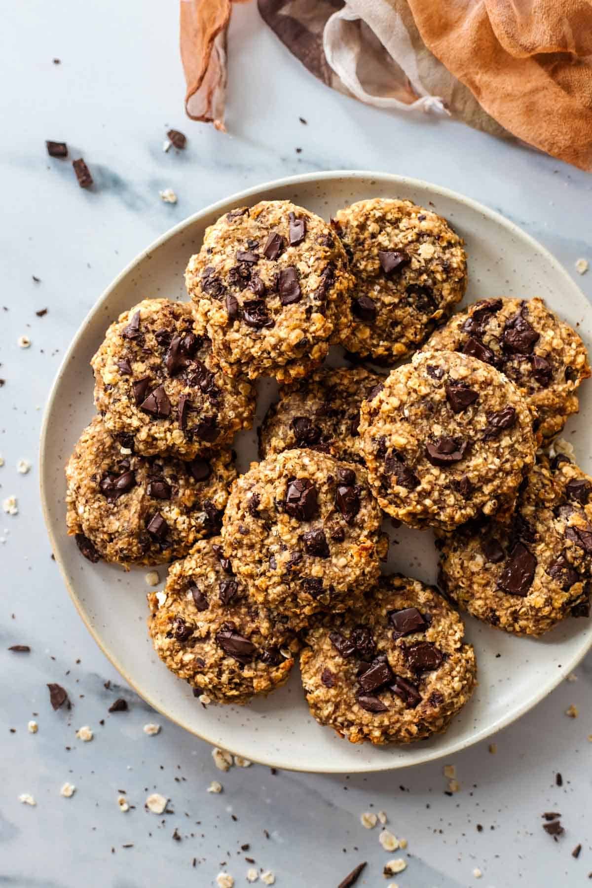 Cookies on a plate