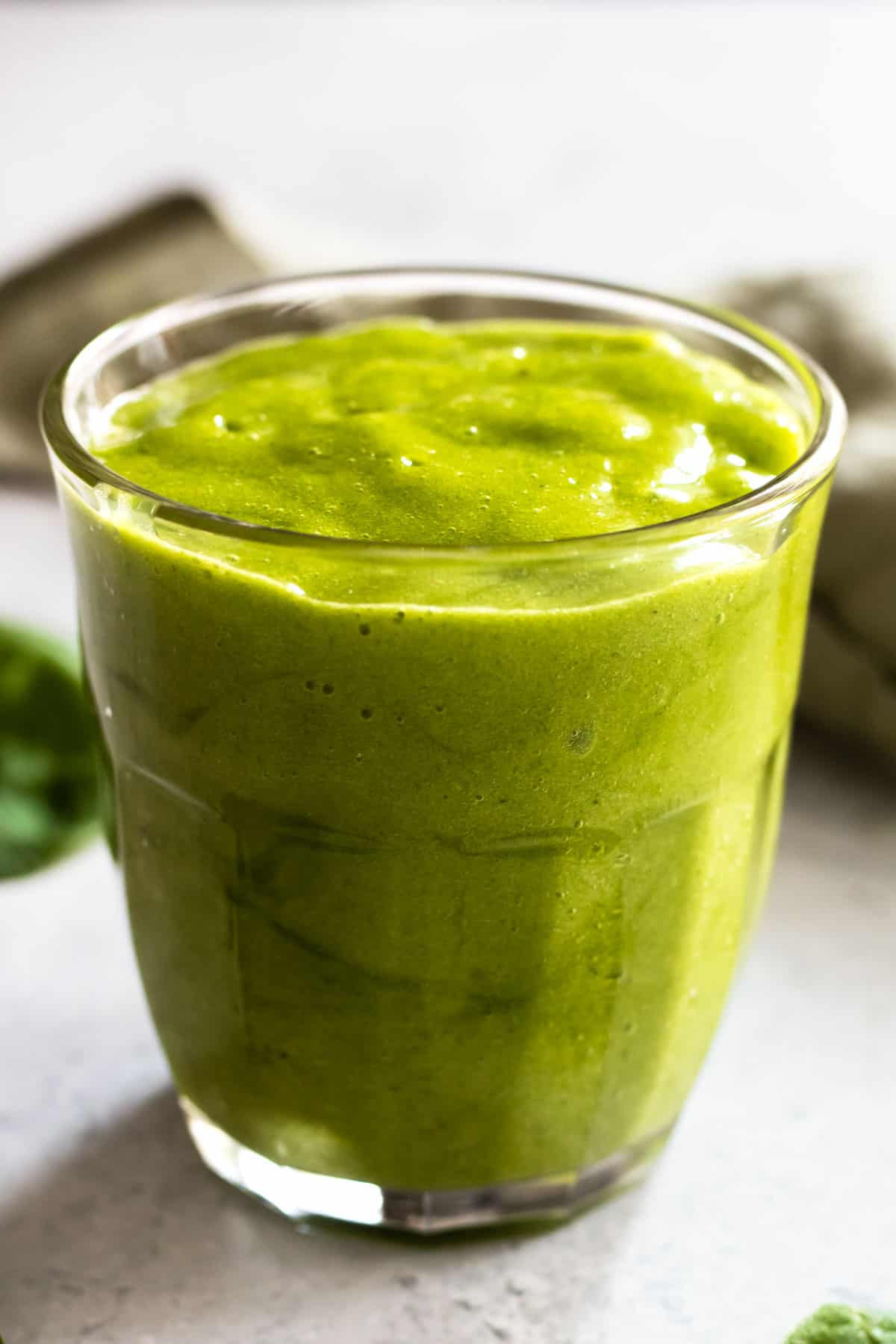 Green Smoothie in a glass