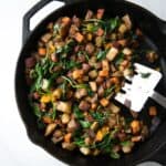 Breakfast Hash in a skillet