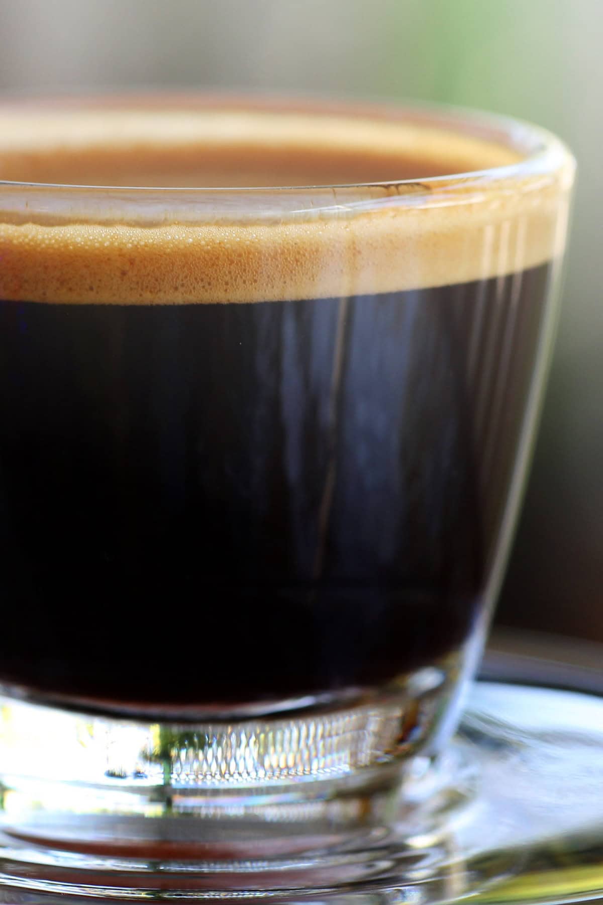 Espresso in a glass