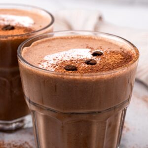 glass of Mocha Madness Tropical Smoothie