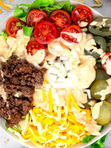 cheeseburger bowl